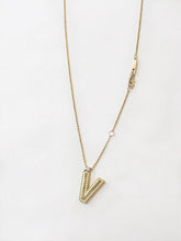 PRINCESS BLOCK LETTER NECKLACE