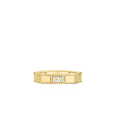 ART DECO MOSAIC DIAMOND ACCENT RING