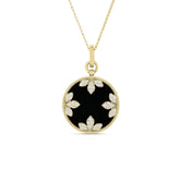 VENETIAN MEDALLIONS LARGE PENDANT NECKLACE