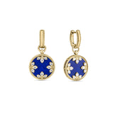 VENETIAN MEDALLIONS SMALL DANGLE EARRINGS