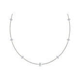 Diamond Cluster Multi Vlora Star Pendant Necklace