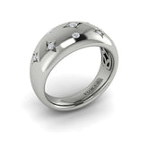Diamond Vlora Star Dome Ring
