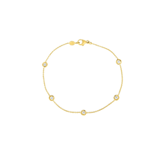 DIAMONDS BY THE INCH FIVE STATION BRACELET