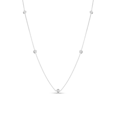 DIAMONDS BY THE INCH 5 STATION NECKLACE