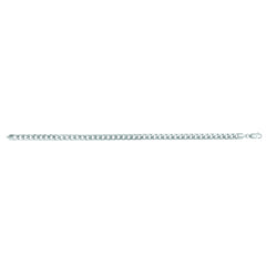 14K White Gold 5.5mm Semi-Solid Miami Cuban 8.5 Chain Bracelet with Lobster Lock