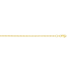 14K Yellow Gold 1.5mm Lumina 22 Chain with Lobster Lock