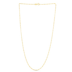 14K Yellow Gold 20 1.9mm Figaro Chain