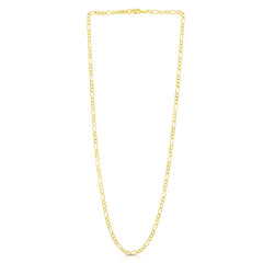 14K Yellow Gold 16 2.8mm Figaro Chain