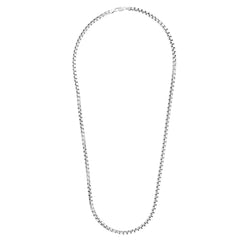 Sterling Silver 5.2mm Round Box 26 Chain with Lobster Clasp