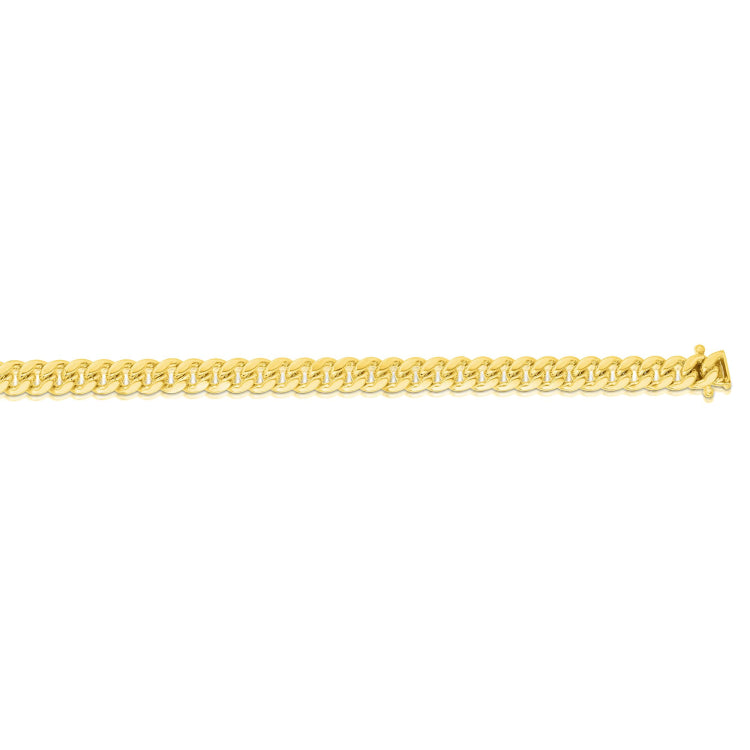 14K Yellow Gold 24 6.1mm Classic Miami Cuban Chain with Box Lock ...