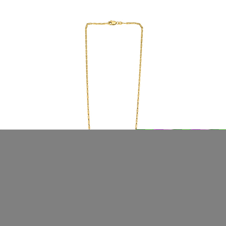 14K Yellow Gold 24 2.11mm Round Lumina Chain Necklace with Lobster Clasp