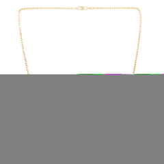 14K Yellow Gold 1.9mm French Cable 18 Chain with Lobster Clasp