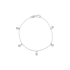 DIAMONDS BY THE INCH DANGLING 5 STATION BRACELET