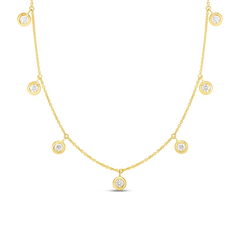 DIAMONDS BY THE INCH DANGLING SEVEN STATION NECKLACE