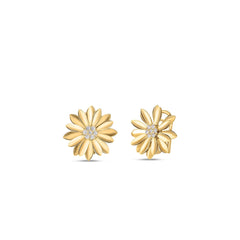 MARGHERITA DIAMOND FLOWER EARRINGS