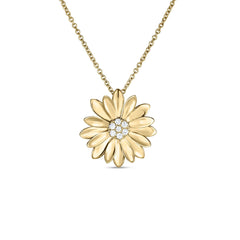 MARGHERITA DIAMOND FLOWER NECKLACE