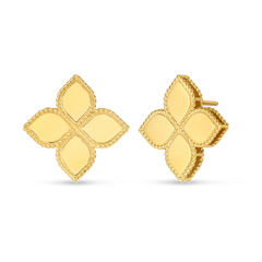 PRINCESS FLOWER LARGE STUD EARRINGS
