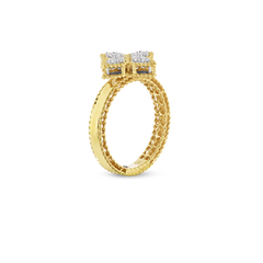 PRINCESS FLOWER MEDIUM DIAMOND RING