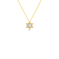 PRINCESS DIAMOND STAR OF DAVID NECKLACE
