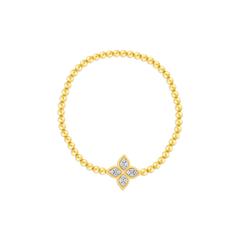 PRINCESS FLOWER MEDIUM DIAMOND STRETCH BRACELET