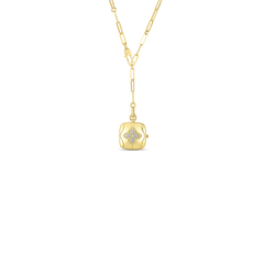 ROYAL PRINCESS FLOWER DIAMOND ACCENT LOCKET NECKLACE