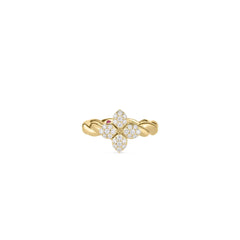 LOVE IN VERONA DIAMOND TWIST RING