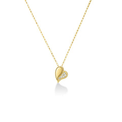 AMORINO DIAMOND HEART NECKLACE