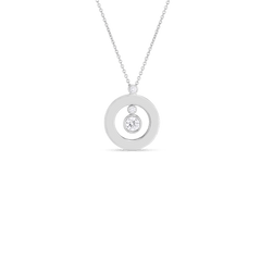 CLASSIC DIAMOND MINI O NECKLACE