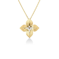 PRINCESS STAR LARGE DIAMOND STAR NECKLACE