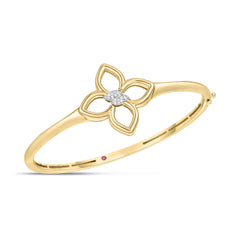CIALOMA DIAMOND FLOWER BANGLE
