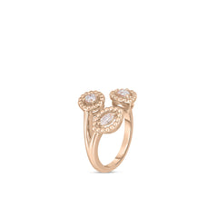 DOLCETTO THREE STONE DIAMOND RING