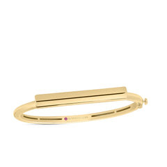 DOMINO DIAMOND ACCENT BAR BANGLE