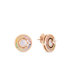 LOVE IN VERONA RAINBOW STUD EARRINGS
