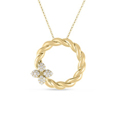 LOVE IN VERONA DIAMOND TWIST NECKLACE