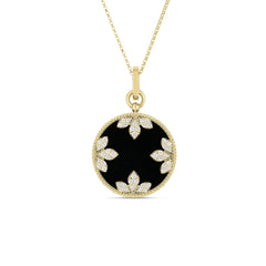 VENETIAN MEDALLIONS LARGE PENDANT NECKLACE