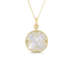 VENETIAN MEDALLIONS LARGE PENDANT NECKLACE