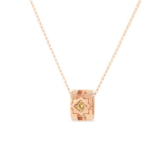 NAVARRA DIAMOND AND MIXED SAPPHIRE NECKLACE