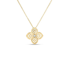 PALAZZO DUCALE CARNIVAL LARGE DIAMOND FLOWER NECKLACE