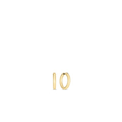 DESIGNER GOLD ROUNDED THE PERFECT HOOP® EARRINGS