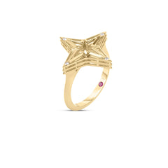 STARDUST SMALL OPEN FRAME DIAMOND STAR RING