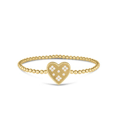 VENETIAN PRINCESS MEDIUM HEART MEDALLION BRACELET