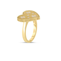 VENETIAN PRINCESS MEDIUM HEART MEDALLION RING