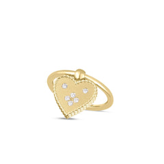 VENETIAN PRINCESS SMALL HEART MEDALLION RING