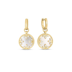VENETIAN MEDALLIONS SMALL DANGLE EARRINGS