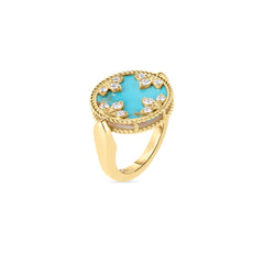 VENETIAN MEDALLIONS MEDIUM REVERSIBLE RING