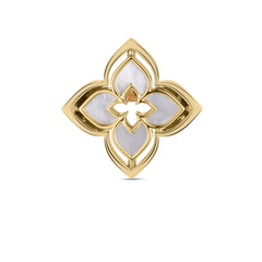 VENETIAN PRINCESS PIROUETTE PAVE FLOWER RING