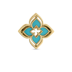 VENETIAN PRINCESS PIROUETTE PAVE FLOWER RING