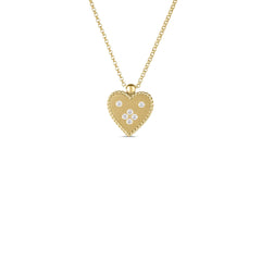VENETIAN PRINCESS SMALL HEART MEDALLION NECKLACE