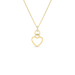 CIALOMA DIAMOND HEART NECKLACE