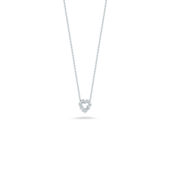 TINY TREASURES DIAMOND HEART NECKLACE